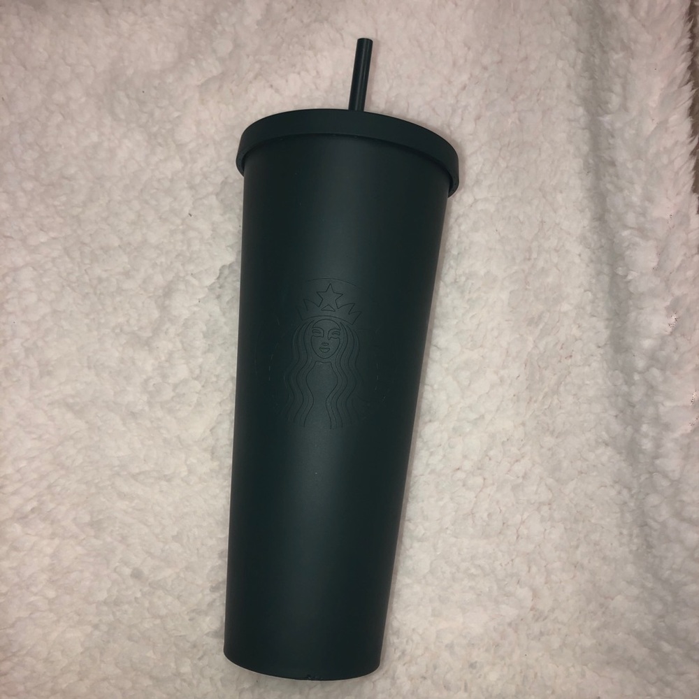 Starbucks rare matte green tumbler cup